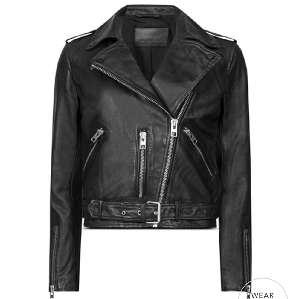 All Saints Balfern Leather Jacket